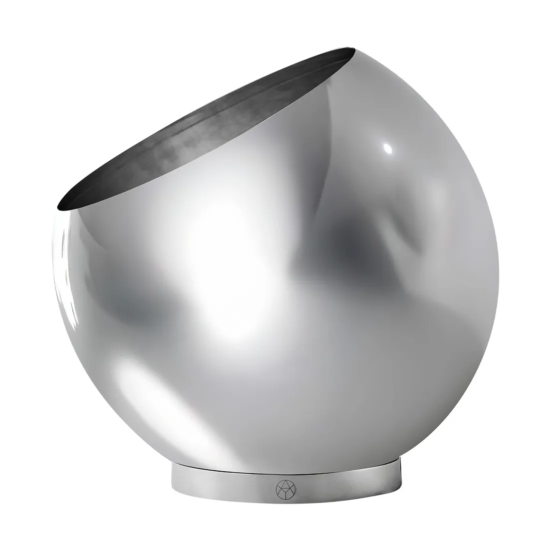 Globe blomkruka Ø37 cm, Silver AYTM