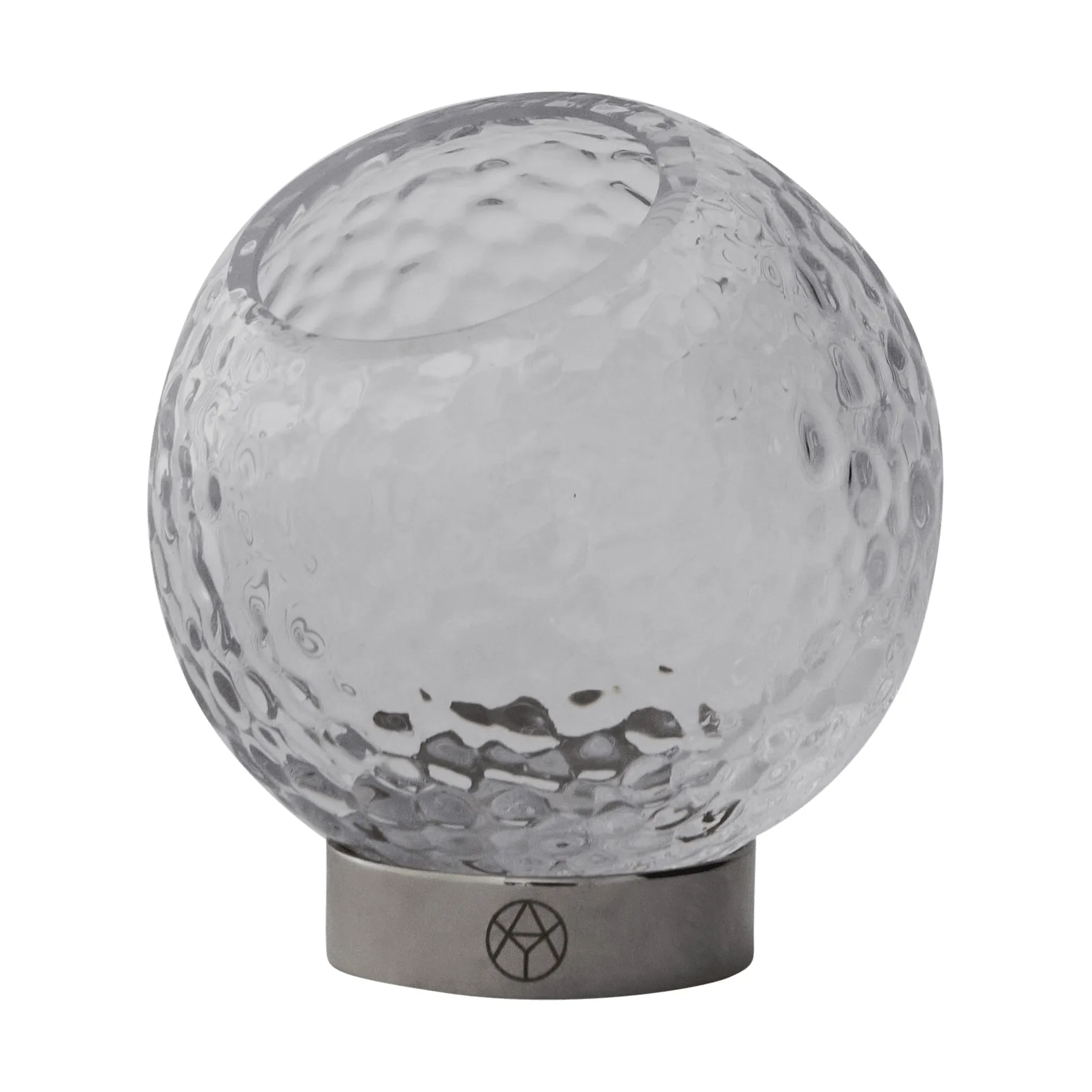 Globe bubbles vas Ø10 cm, Clear AYTM