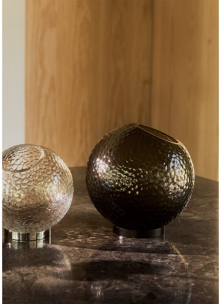 Globe bubbles vas Ø21 cm, Clear AYTM