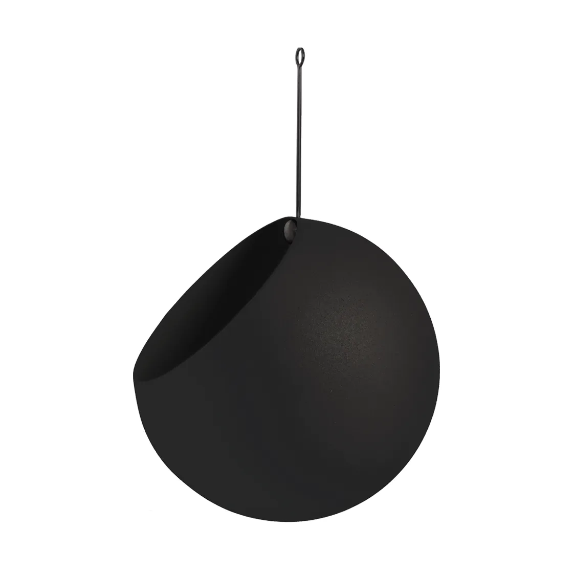 GLOBE hängande kruka Ø21 cm h32 cm, Black AYTM