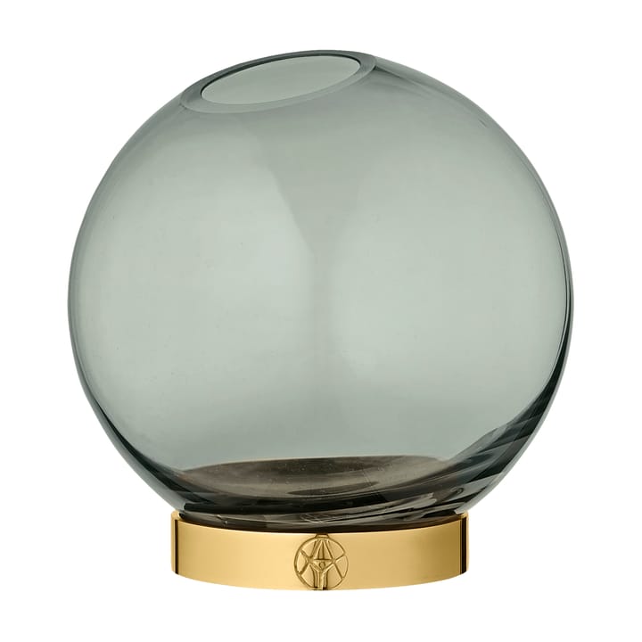 Globe vas small - grön-guld - AYTM