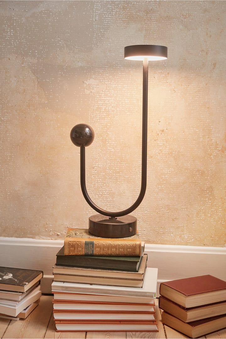 GRASIL bordslampa 15x56 cm - Black/Black - AYTM