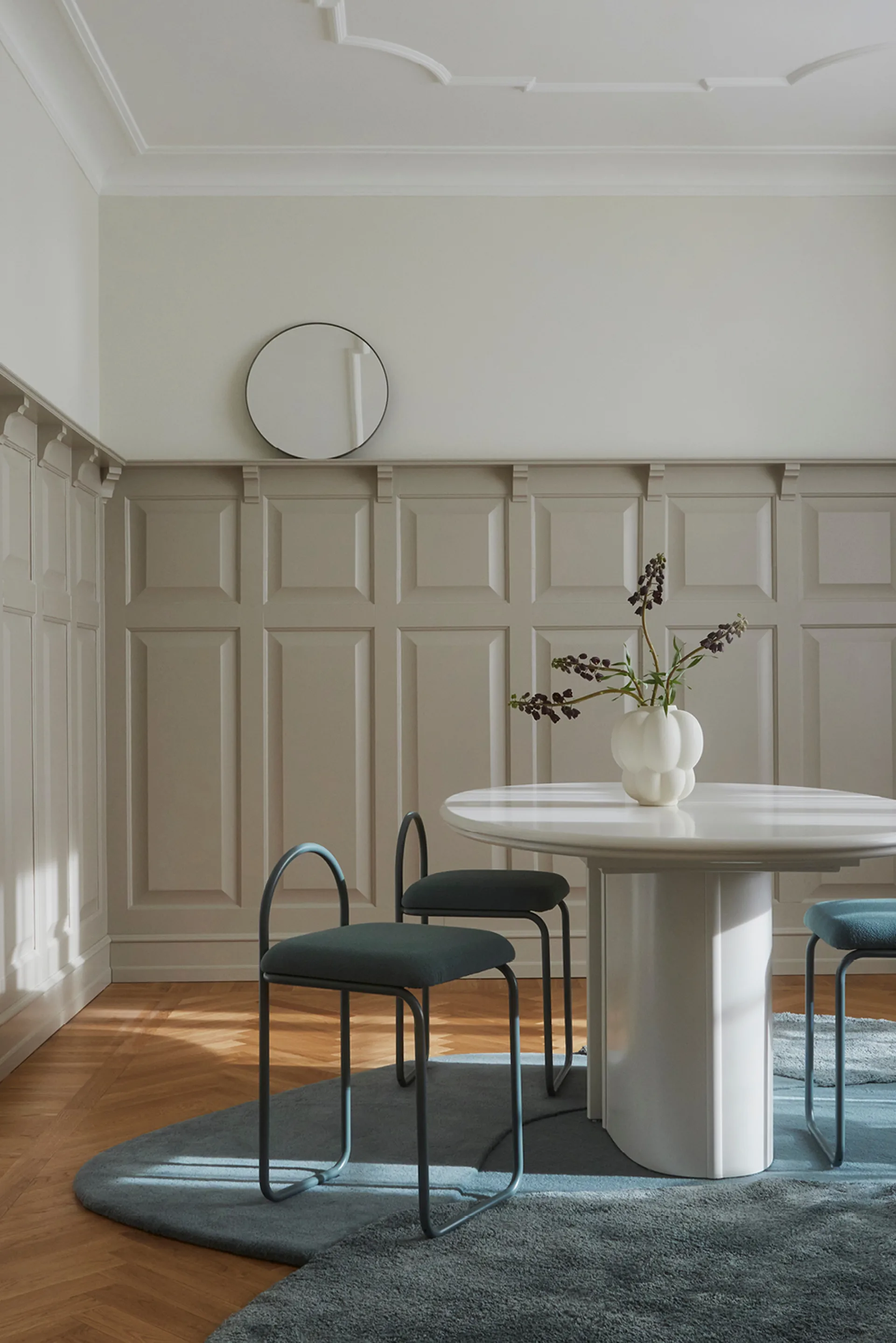 Mola matta 209x288 cm, Dusty blue AYTM