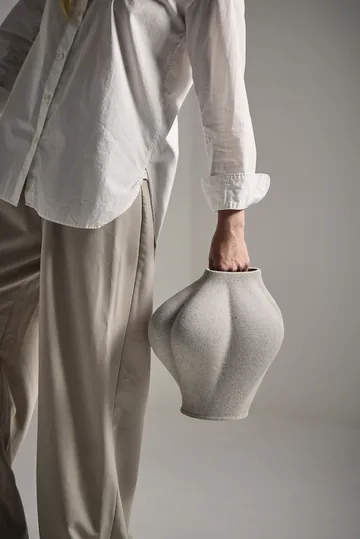 Saltare vas - Taupe, Ø13,8x30 cm - AYTM