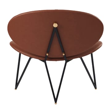 Semper loungestol - Black-cognac - AYTM