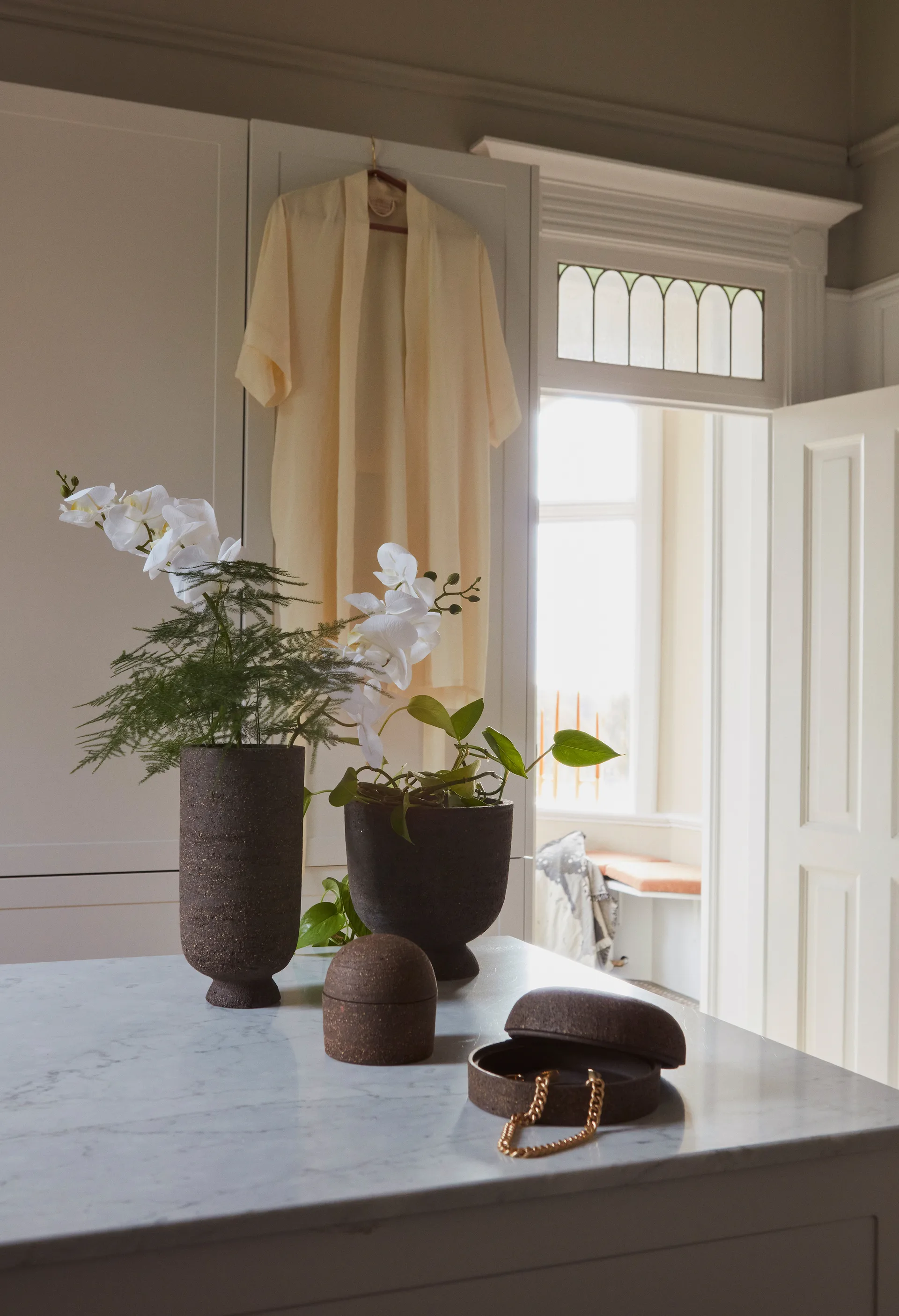 Terra förvaringsburk med lock Ø10,7 cm, Java brown AYTM