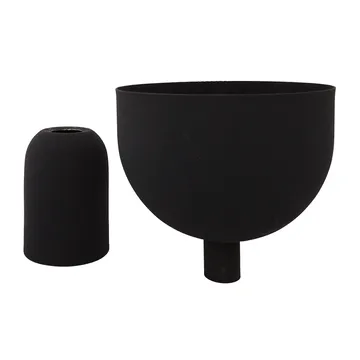 Torus kruka Ø22 cm - Black-black - AYTM