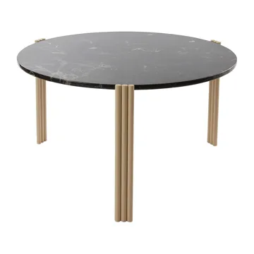 Tribus soffbord Ø80 cm - Light Sand-black - AYTM