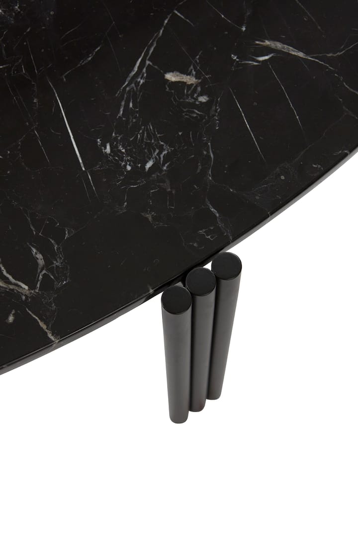 Tribus soffbord oval 92,4x47,6x35 cm - Black-black - AYTM