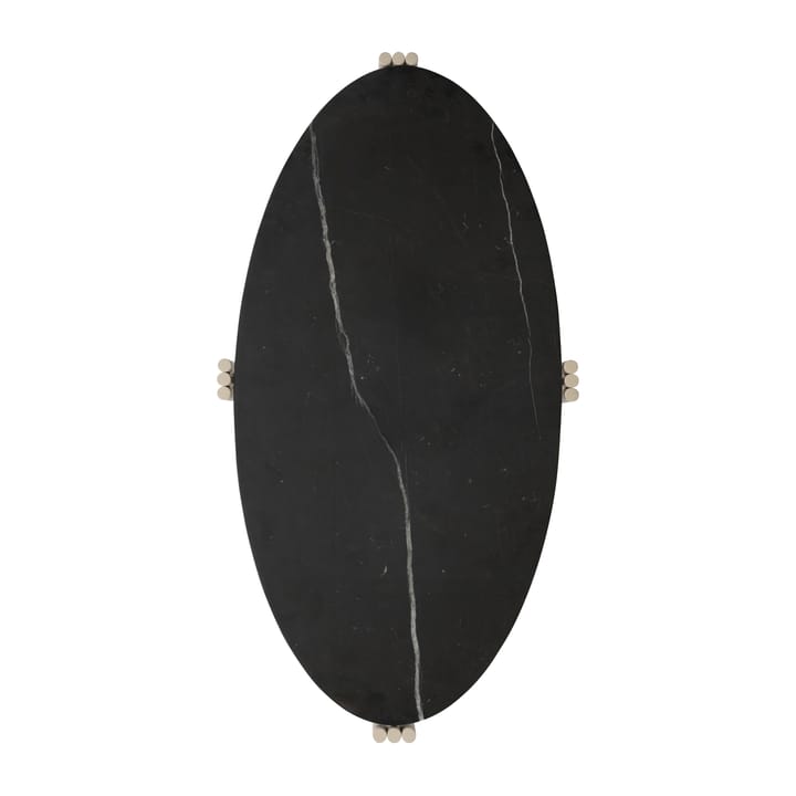 Tribus soffbord oval 92,4x47,6x35 cm - Light Sand-black - AYTM