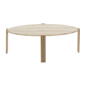 Tribus soffbord oval 92,4x47,6x35 cm - Light Sand-Travertine - AYTM