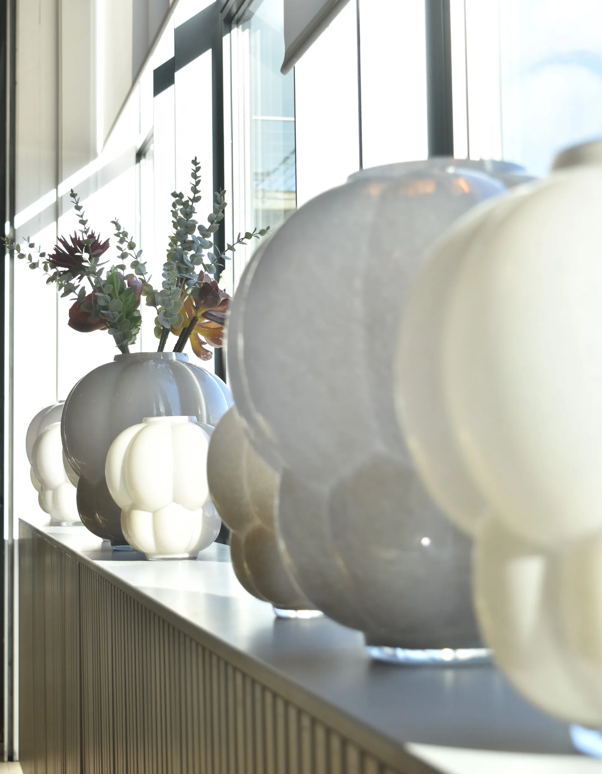 Uva vas 35 cm, Dove Grey AYTM