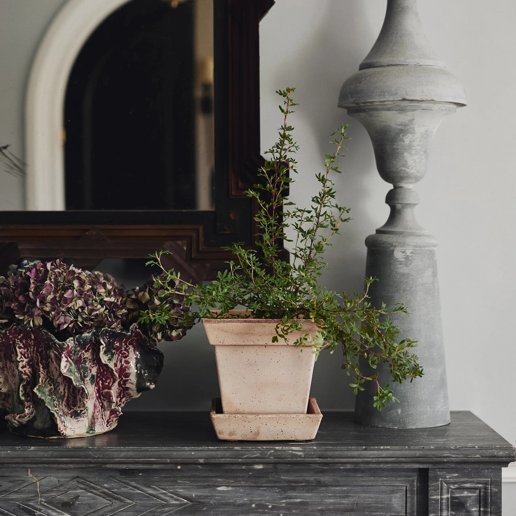 Gaia raw kruka, Rosa, 21x21 cm Bergs Potter