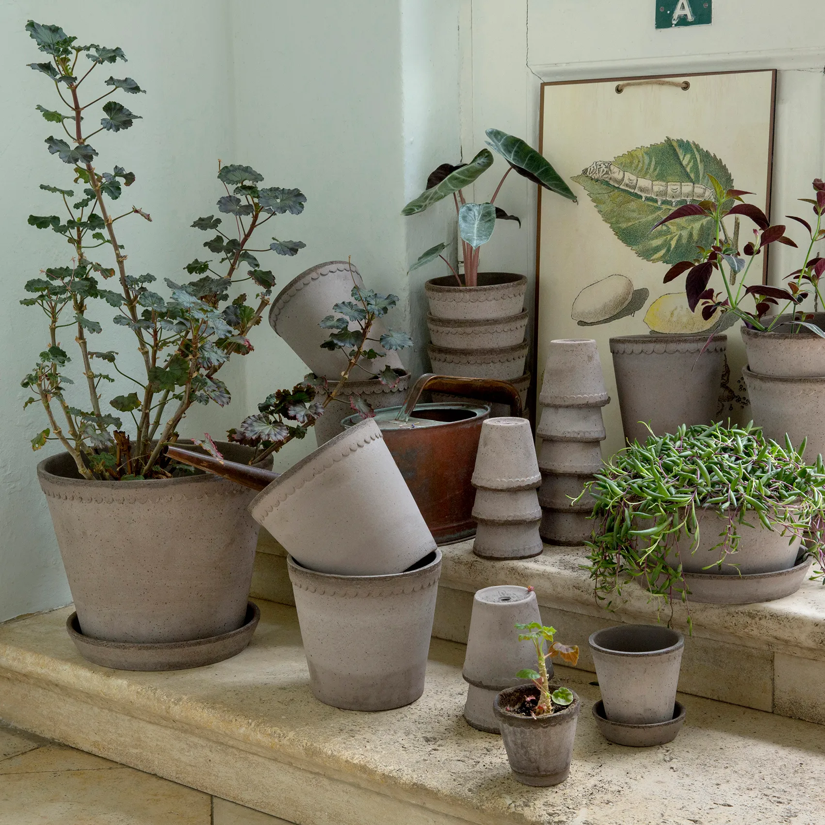 Helena kruka Ø18 cm, Grå Bergs Potter