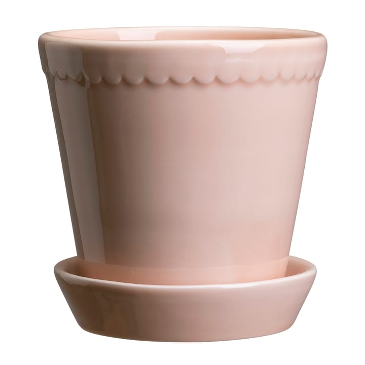 Helena kruka glaserad Ø16 cm, Quartz rose Bergs Potter
