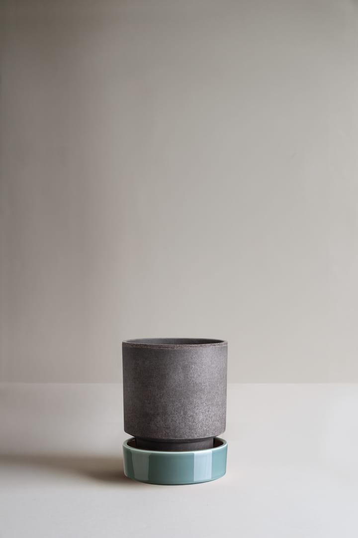 Hoff kruka, Ø14 cm, Raw Grey-Misty Blue Bergs Potter