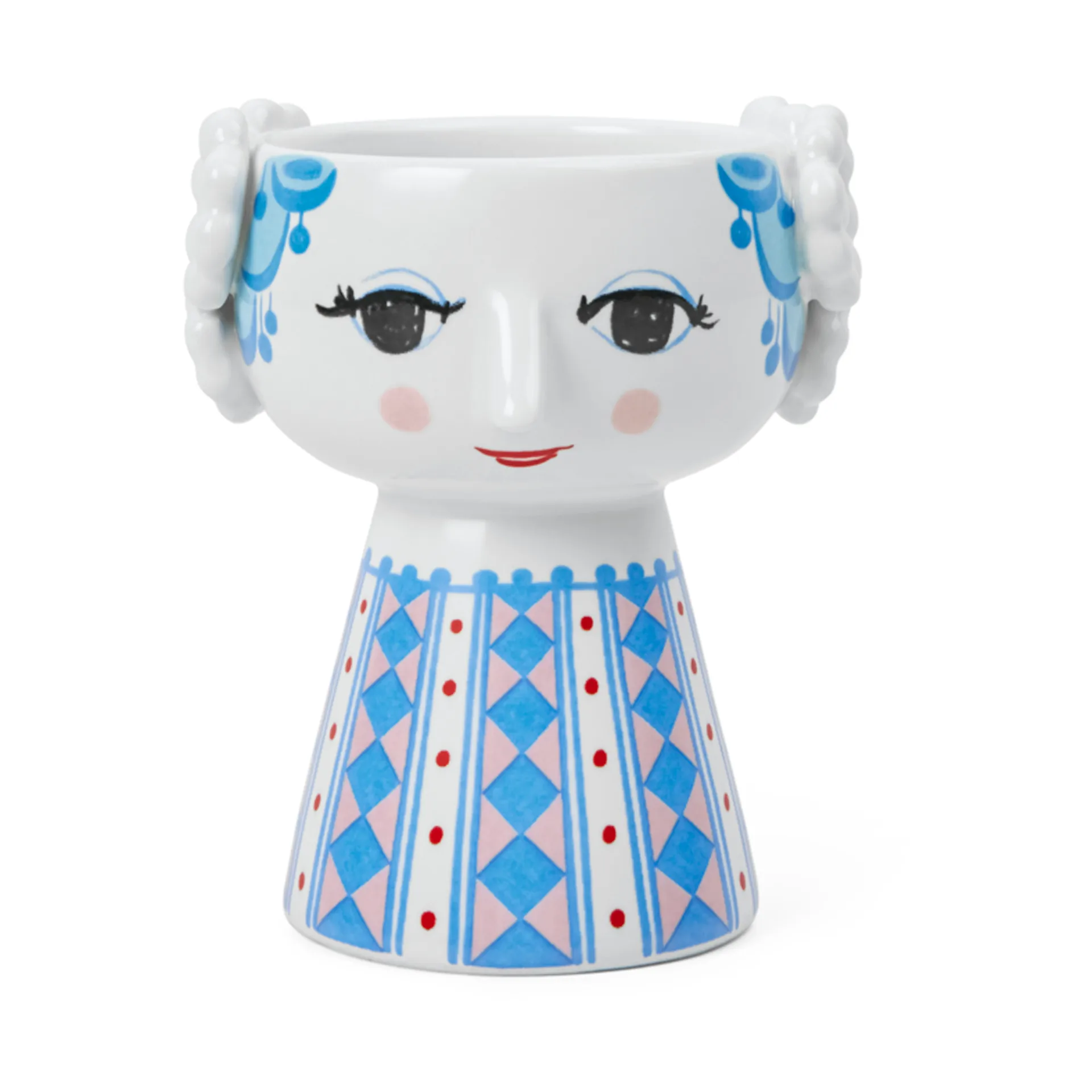 Eva ljusstake 9,5 cm, Mörkblå Bjørn Wiinblad