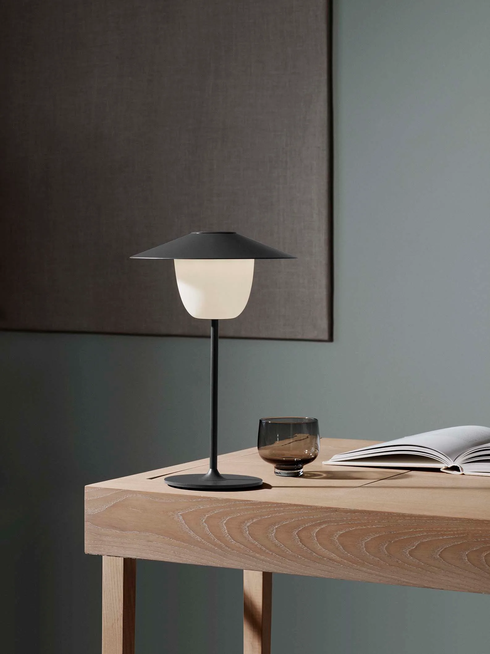 Ani mobil LED-lampa 33 cm, Warm gray (mörkgrå) blomus