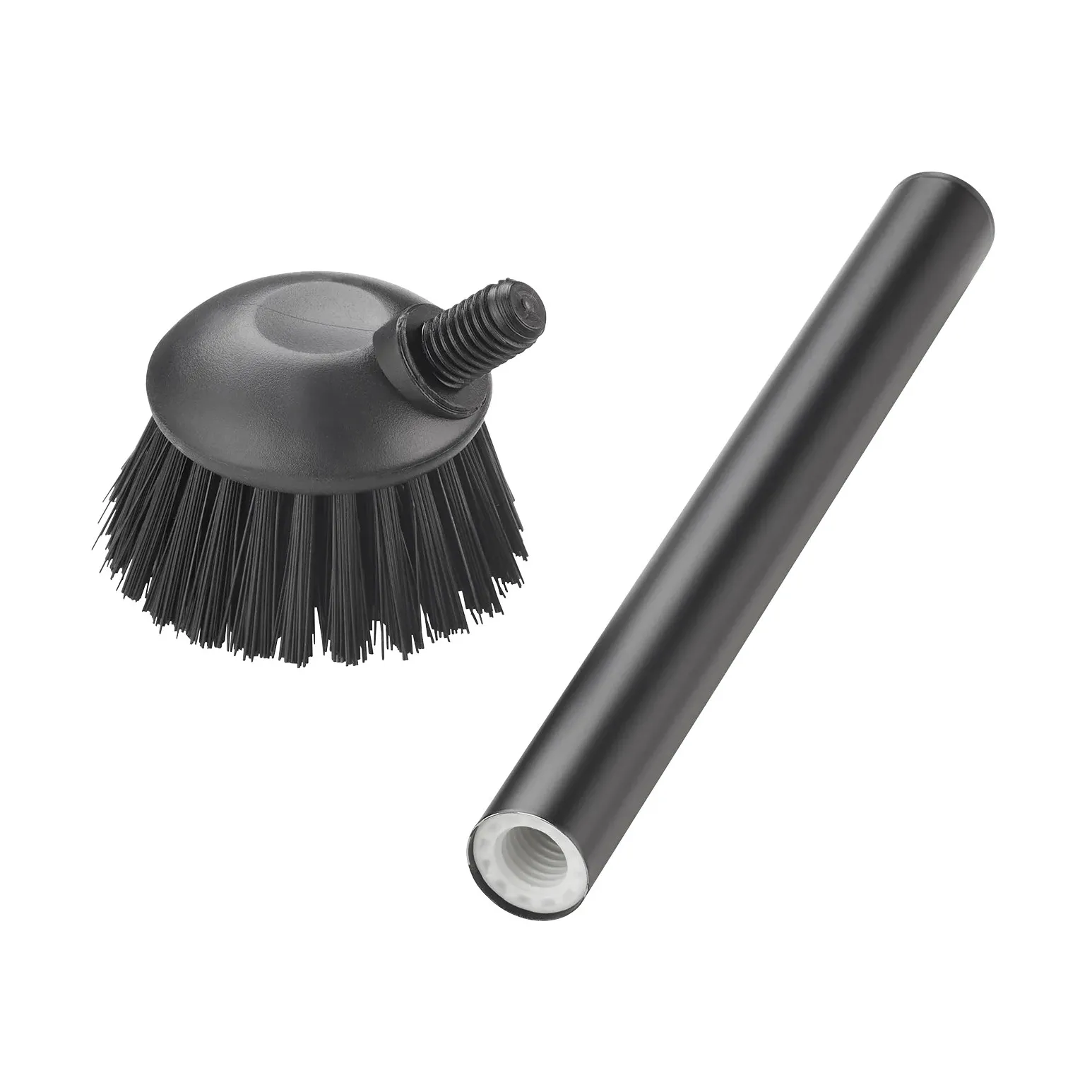 Arja diskborsta, Svart blomus