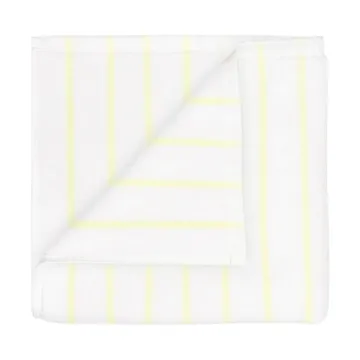 Arto handduk - Transparent yellow-white, 50x100 cm - blomus