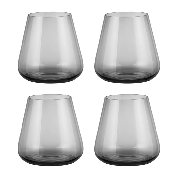 Belo dricksglas 28 cl 4-pack - Smoke - blomus