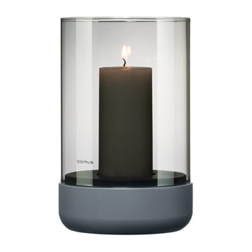 Calma stormlykta Ø12 cm - Gray-smoke - blomus