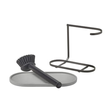 Dhuva diskborst- och tvålhållare - Micro Chip - blomus