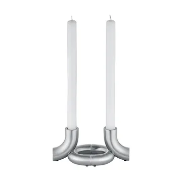 Doodle ljusstake 2-pack - Matt rostfritt stål - blomus