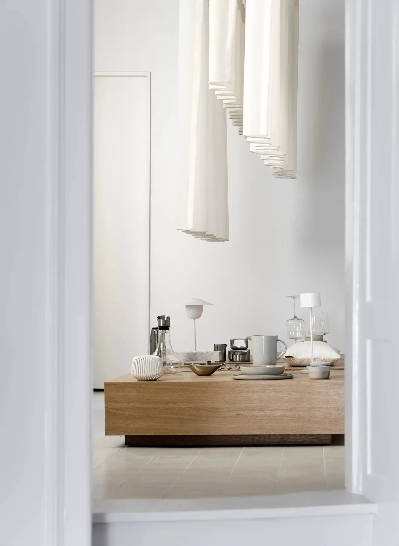 Farol portabel LED-lampa 33 cm, Burned Metal blomus