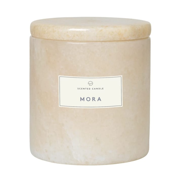Frable doftljus marmor Ø10 cm, Moonbeam-mora blomus