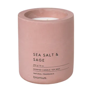 Fraga doftljus 55 timmar - Sea salt & Sage-Withered Rose - blomus