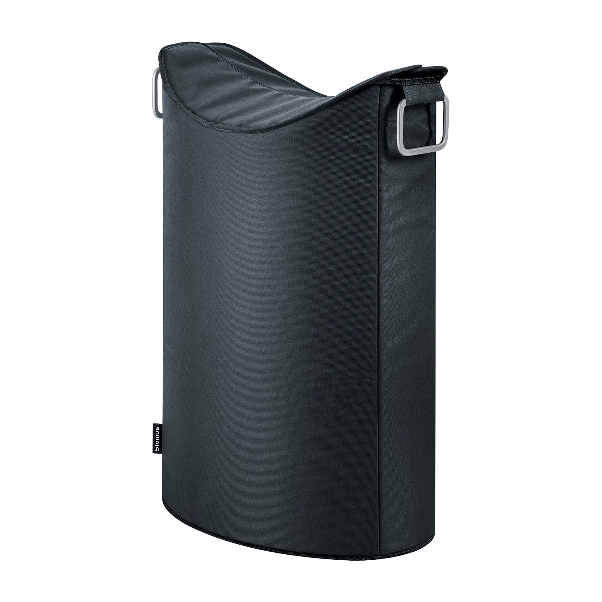 Frisco tvättkorg, Svart blomus