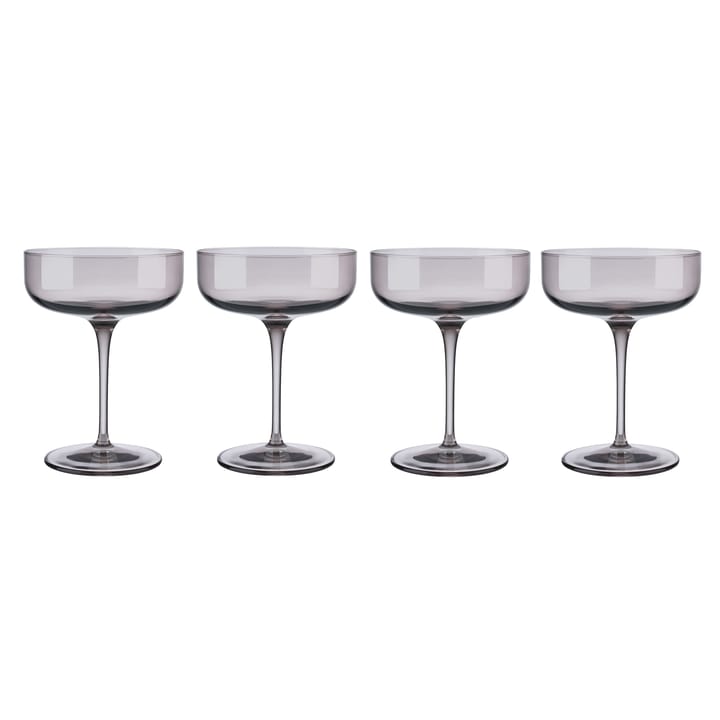 Fuum champagneglas coupe 30 cl 4-pack - Fungi - Blomus