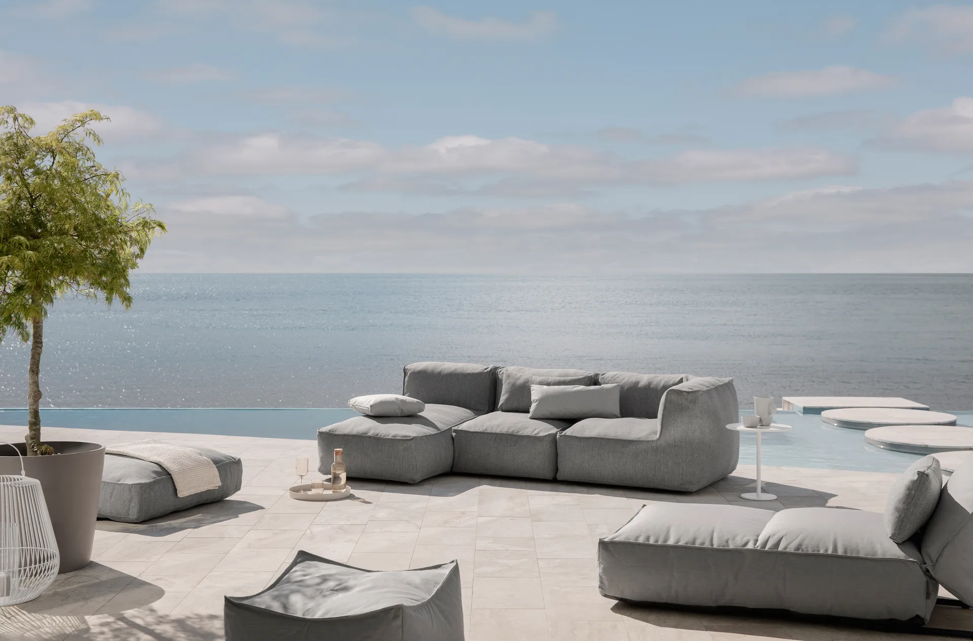 Grow modulsoffa kombination D blomus