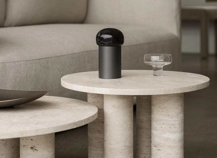 Iris LED-lampa 18 cm, Gun Metal blomus