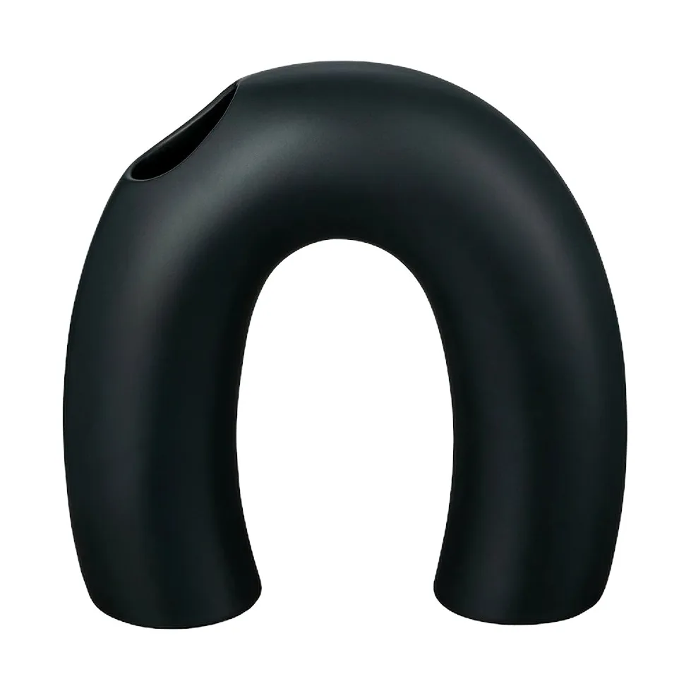 Kagetsu vas 18 cm, Black blomus