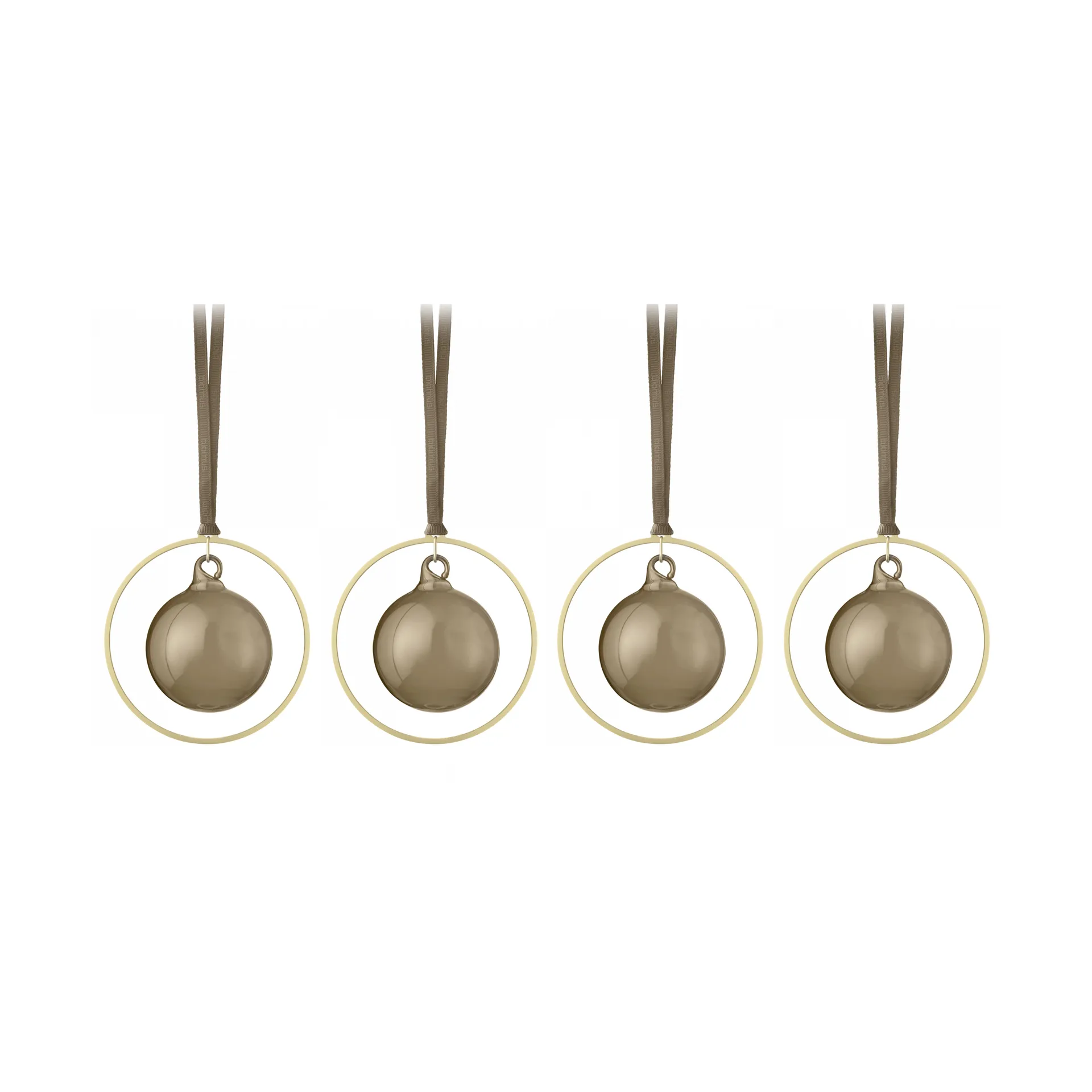 KITAI julgranskula 8,5 cm 4-pack, Coffee blomus