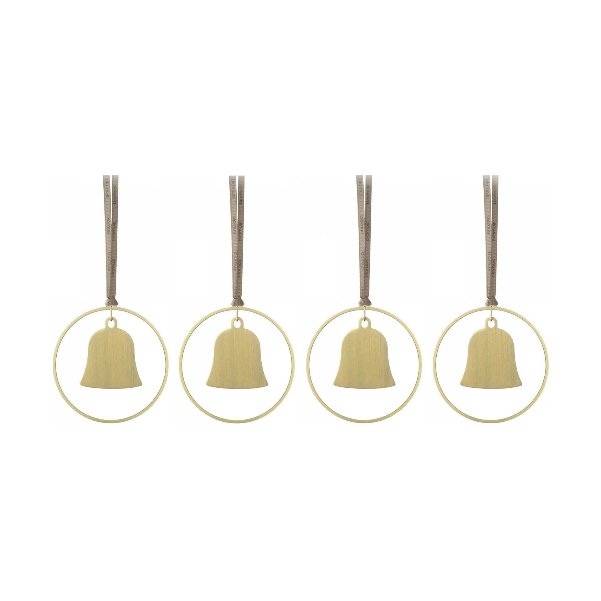 KITAI julhänge 8,5 cm 4-pack, Bells blomus
