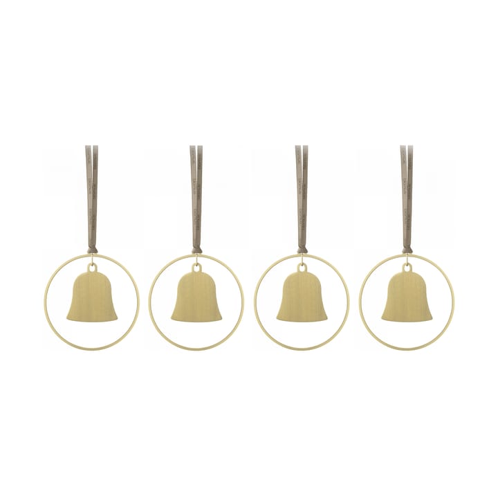 KITAI julhänge 8,5 cm 4-pack - Bells - blomus