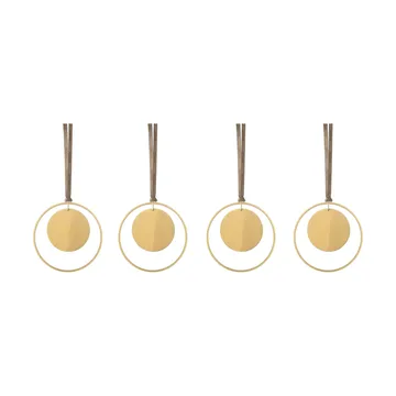 KITAI julhänge 8,5 cm 4-pack - Circle - blomus