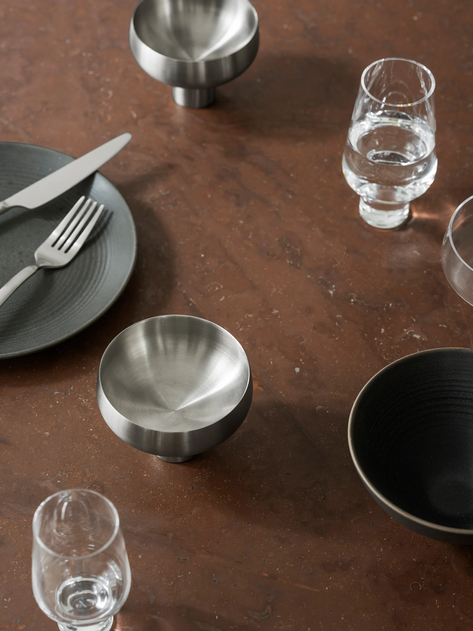 Koyoi champagneglas Coupe 9 cl, Rostfritt stål blomus