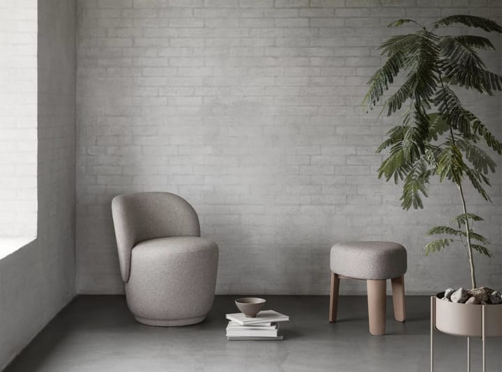 Kuon fåtölj med snurrfunktion, Socia desert blomus