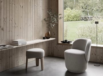 Kuon fåtölj med snurrfunktion - Socia desert - blomus