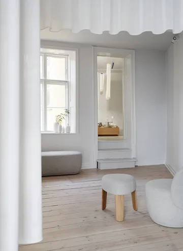 Kuon pall Ø47x45 cm - Boucla beige - blomus