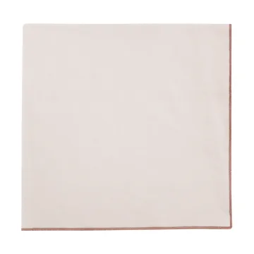 Lineo linneservett 42x42 cm - Moonbeam-mocha mousse - blomus
