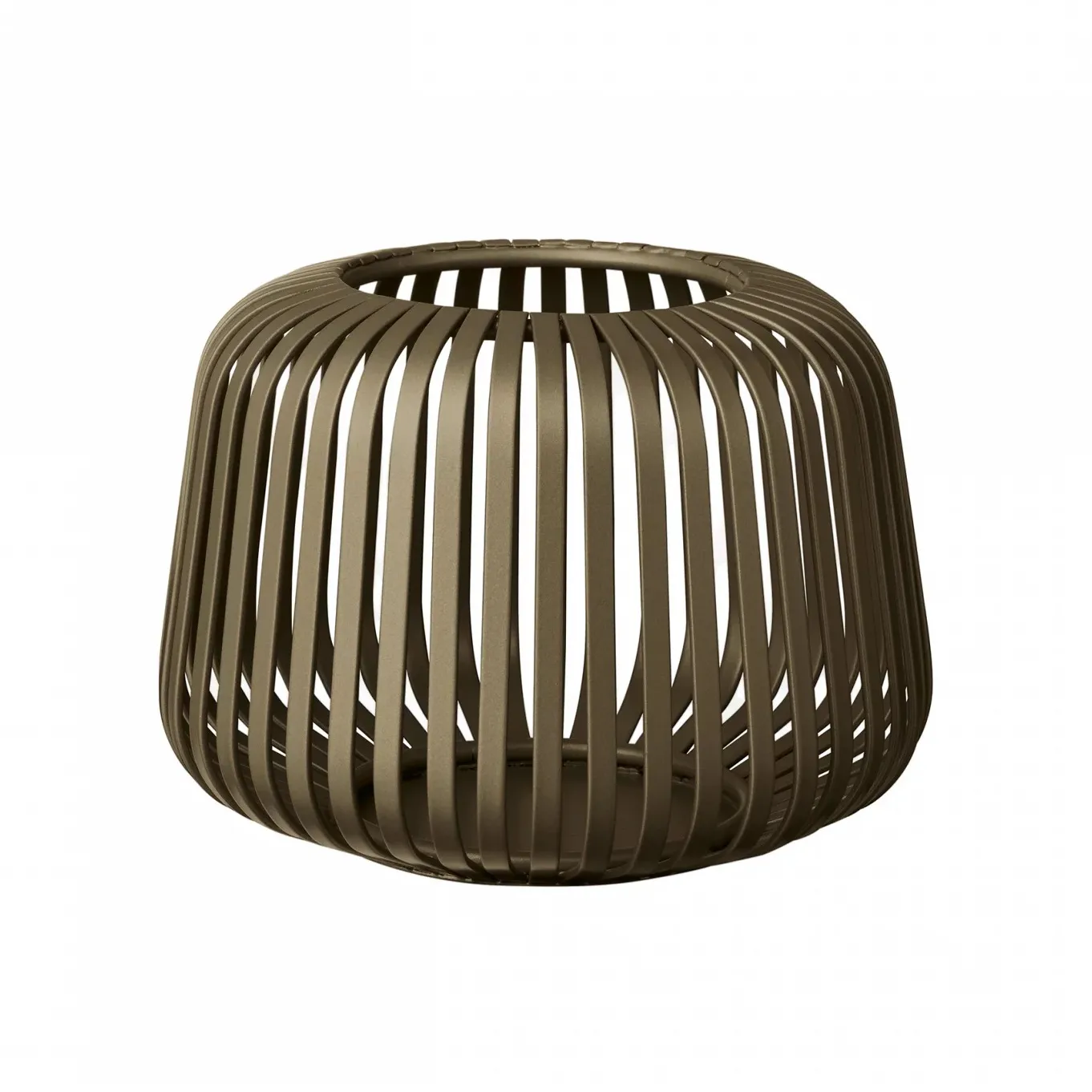 Lito lanterna ljuslykta Ø13.5 cm, Burned metal blomus