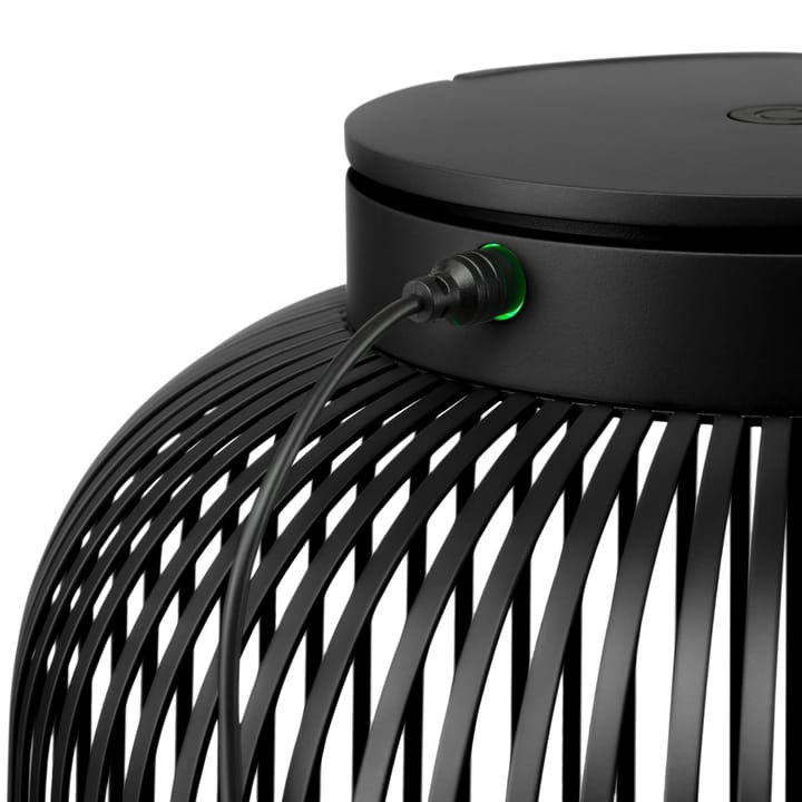 Lito LED-Lampa M, Svart blomus