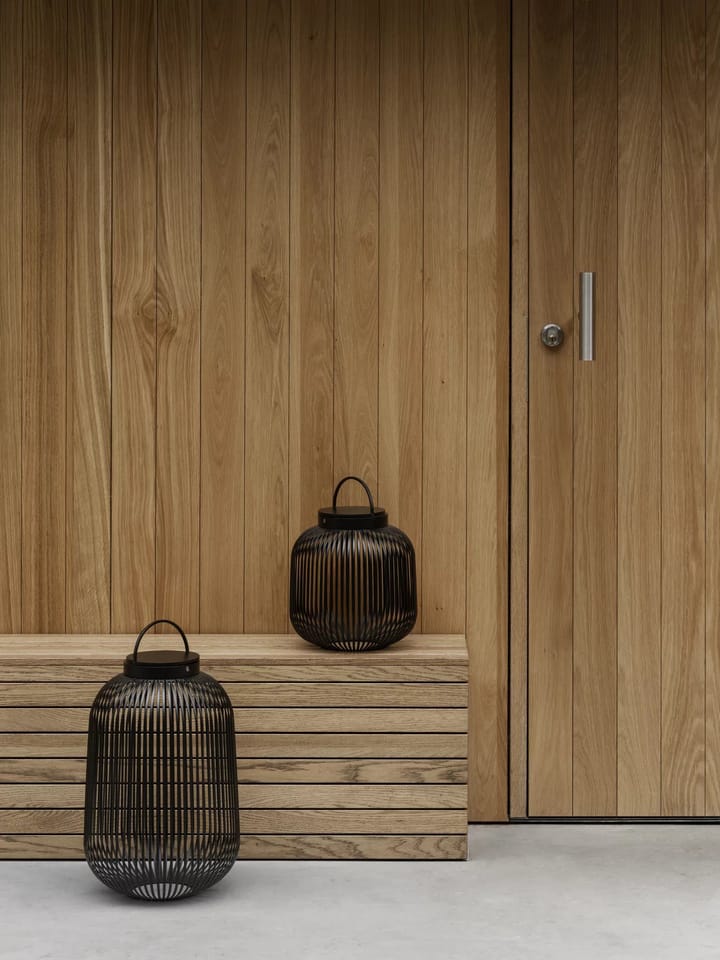 Lito LED-Lampa M, Svart blomus
