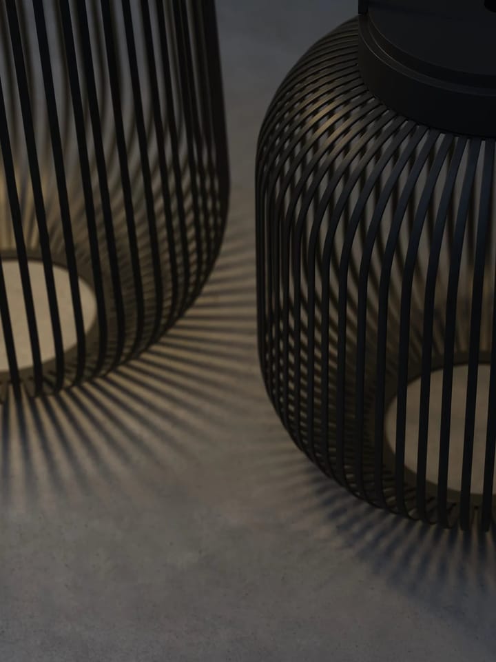 Lito LED-Lampa M, Svart blomus