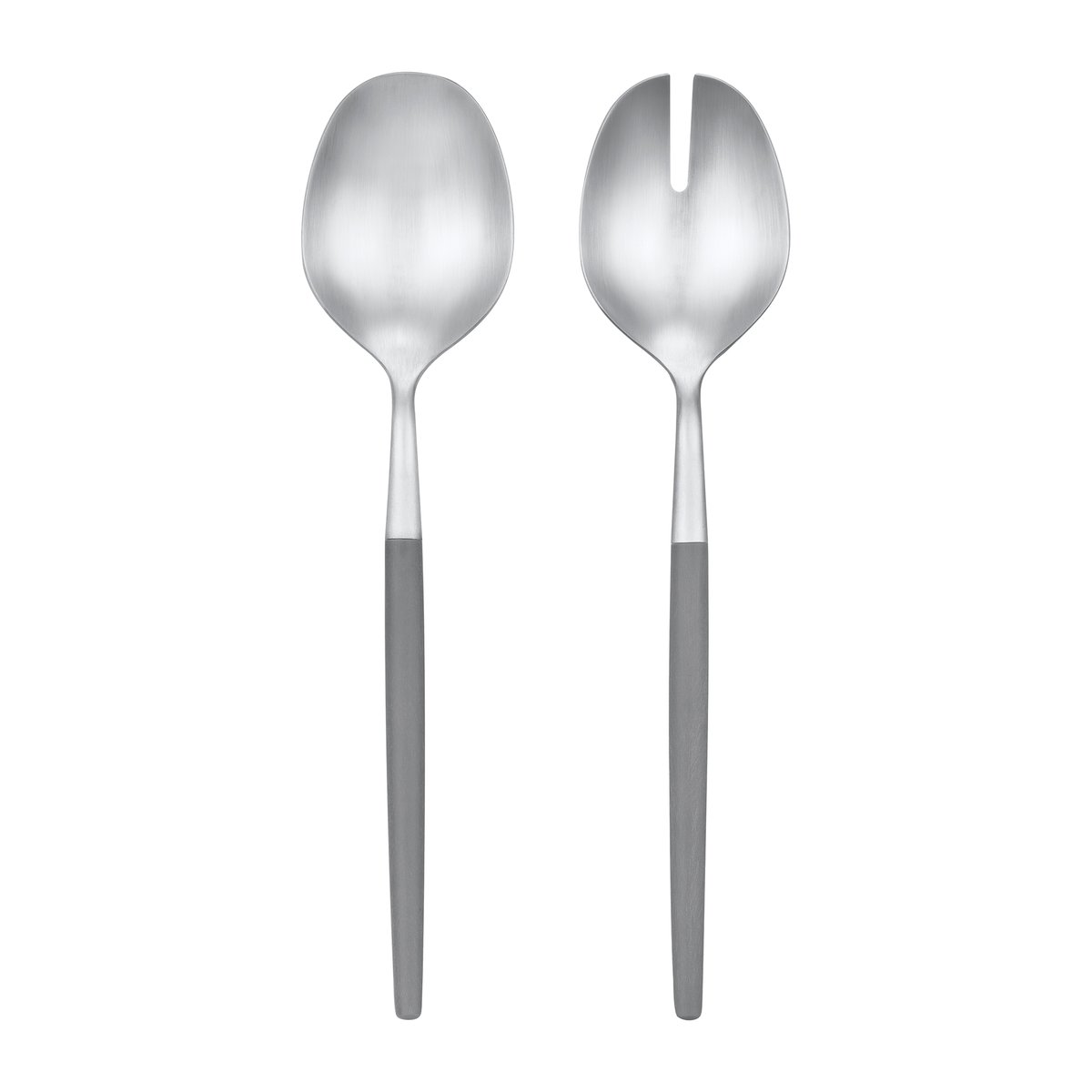 blomus Maxime salladsbestick 28 cm Sharkskin | Skandinavisk Design | Salladsbestick | Silverfärgad